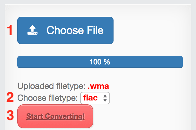 How to convert WMA files online to FLAC